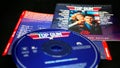 CD of the soundtrack of the 1986 film by Tony Scott, TOP GUN. one of the most popular soundtracks to date